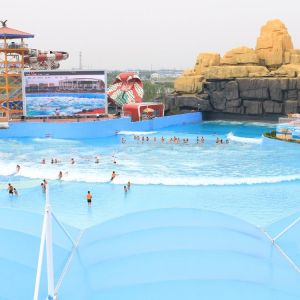 Water Park Artificial Wave Generator Tsunami Surf Wave Pool Machine 55KW