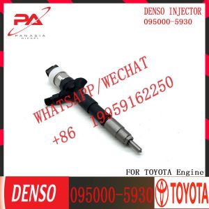 Fast dispatch 095000-593# 095000-5931 Common Rail Fuel Injector 095000-5930 For