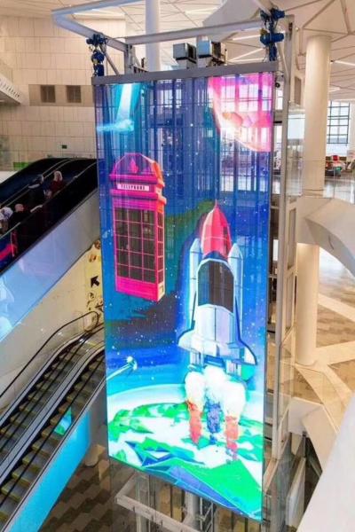 Quality High resolution Transparency LED 10.4-10.4 Side Light Led Display Solution wholesale