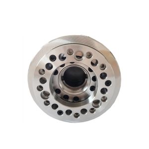 3 Soft Jaw Wedge Shape Hydraulic Through Hole Chuck