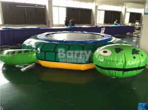 Cheap ODM Inflatable Turtle With Slide Durable 0.9mm Pvc Tarpaulin Material for sale
