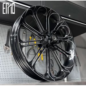 INCA Custom Motorcycle Wheel LG-60 3D Hyperfine Lotus Fan Impeller