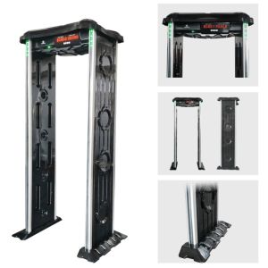 UNIQSCAN New Design Security Walk-Through Door Frame Metal Detector Gate 6 Zones