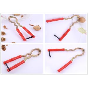 Cheap Hot sale Walnut clip Nut Cracker (WNC-2),galvanized surface, good price fruit and vegetable tools for sale