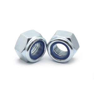DIN985 Hexagon Nylon Insert Lock Nut Carbon Steel Galvanization