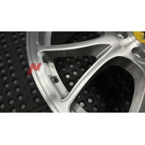 Ferrari F430 Forged Wheels Brushed Clear Finish Maining Forged RE-01