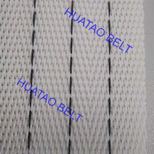 Polyester White Color Steam Pre Heater Belt For Wood Panel Manufacturing