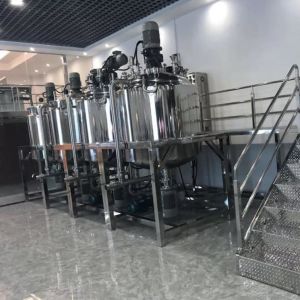 ISO9001 Emulsifying Chemical Mixing Tank Antirust Multi Function