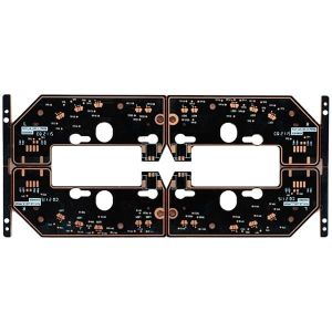 Copper OSP PCB Finish 2w 10z Key Board PCB 1.6mm Board Thickness