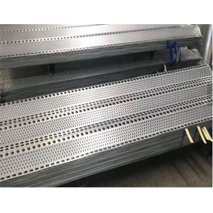 500mm Width Anti Wind Dust Net Windbreak Fence Panels In 1mm Galvanized Sheet