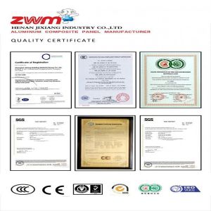 Smooth Surface PE Coated Aluminum Composite Panel Board Fastness ACP For