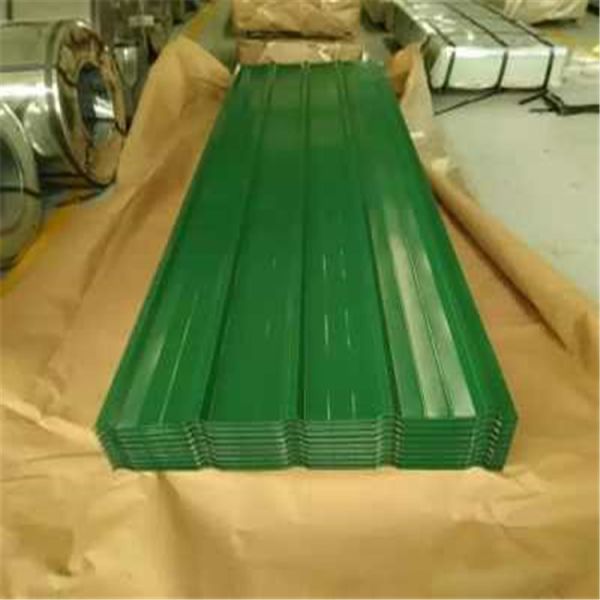 1500 - 3800mm Length JIS G3322 CGLCC, ASTM A792 Prepainted Corrugated Steel Roof Sheets