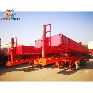 Reinforced Mechanical Suspension 60 Tons Dump Semi Trailers