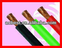 Low Voltage Industrial Rubber Insulated Flexible Welding Cable PVC with Copper Conductor Single Core