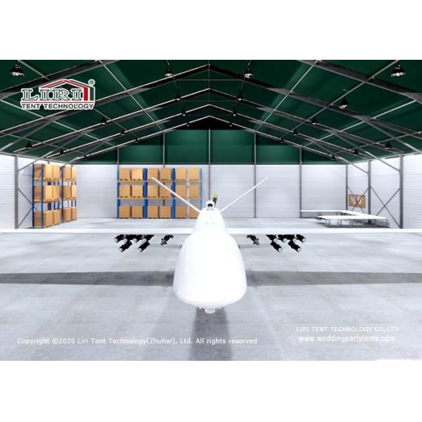 Quality CFM Clear Span PVC Hangar Tent With Aluminum Alloy Structure wholesale