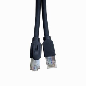 1000mm Signal Transmation Network Communication Cable Crystal Head 8P/8C G/F*2