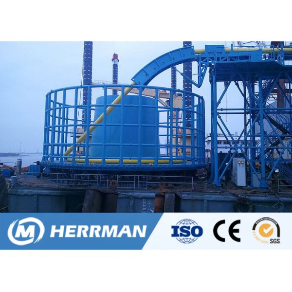 Electrical Control Composite Pipe Machine Turntable Accumulator Installed On