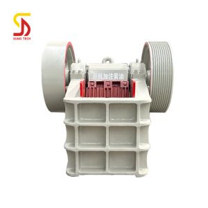 China Adjustable Discharge Jaw Type Rock Crusher For Quartz River Stone Jaw Crusher Equipment on sale