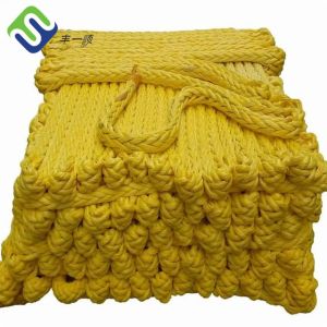 Floating HMPE Mooring 12 Strand Uhmwpe Rope Braided Marine 28mm - 96mm