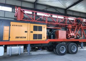 China Large Aperture 54T Truck Mounted Drilling Rig Multifunctional on sale
