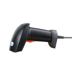 Handheld Laser Barcode Reader With Automatic Scanning Barcode Plug & Play Design