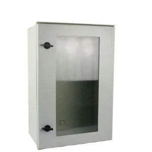 IK08 Wall Mounted SMC Fiberglass Enclosure Box With Transparent Lid