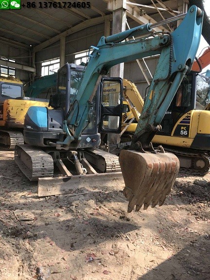2013 Year Kobelco 5 Tonne Excavator Kobelco SK55SR SK55 With Blade Original Color