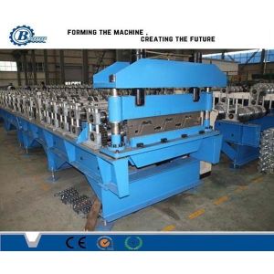 18-22 Stations Deck Sheet Forming Machine with Accurate Hydraulic Cutting
