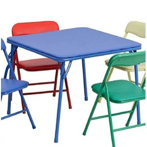 Easy Cleaning Childrens Folding Table Stability and Noise Free Childrens Folding