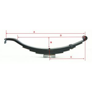 Nylon Bushing Trailer Axle Kit Components 3000LB