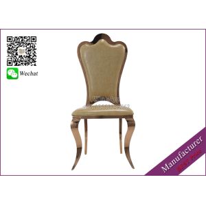 Leather Event Chairs With Gold Color For Wedding Party (YS-60)