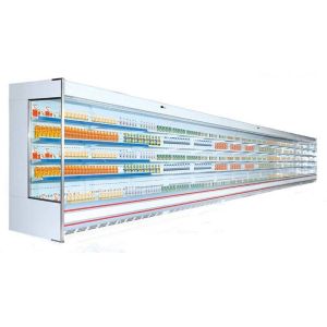 Embraco Compressor Supermarket Open Chiller Multidesk Display Showcase