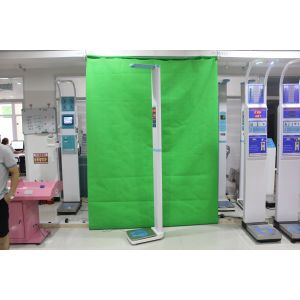 Ultrasonic height weight BMI machine with voice instruction