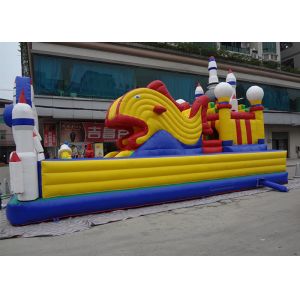 Outside / Indoor Inflatable Amusement Park Commercial Funcity Game Toys For Kids