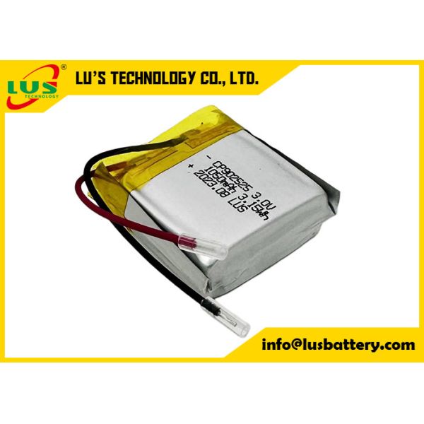 Quality CP902525 Lithium Manganese Dioxide 3V Pouch Battery 3.0v 1050mah CP1002525 Non-Rechargeable Thin Batteries wholesale