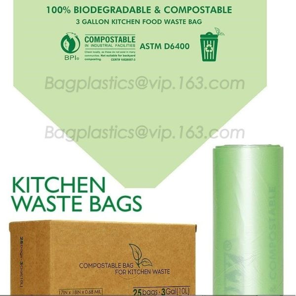 biodegradable and compostable shopping checkout bag, recycled plastic shopping