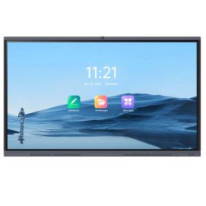 H11S 65'' Mobile All In One PC LCD Interactive Whiteboard For School