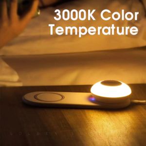 10W QI 3000K Wireless Charger Night Light / Wireless Phone Charging Lamp