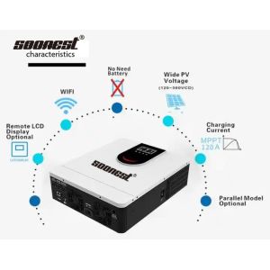 3Kv 110V 120V Solar Inverter Solar Inverter 10Kw Soonest Hybrid 3 Phase Solar