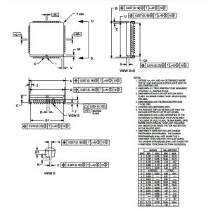 Cheap Integrated Circuit Chip HCMOS Microcontroller Unit MC68HC908AS60CFU MOTOROLA MQFP44 for sale