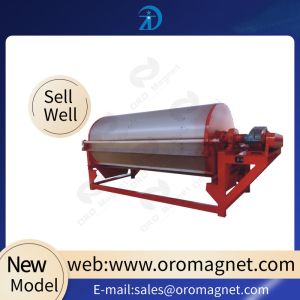 Cheap High Intensity Permanent Slurry Wet Drum Magnetic Separator For Quartz/KaoLin/water-washed Sodium Potassium feldspar for sale