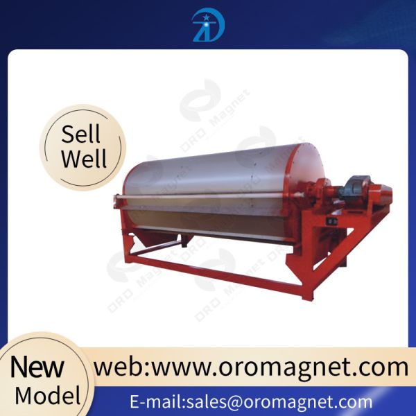 High Intensity Permanent Slurry Wet Drum Magnetic Separator For Quartz/KaoLin