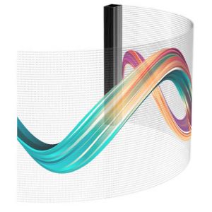 Cheap Advertising Transparant LED Screen Sustainable For Architectural Integration for sale