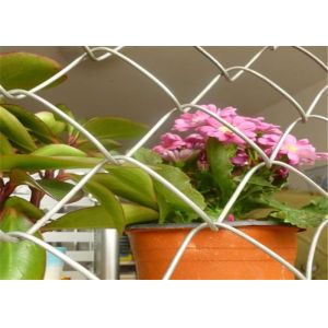 Smooth Surface Chain Link Fencing Rolls With 1 Inch Mesh Corrosion Resisting