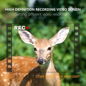 KW865 WIFI Hidden Camera Outdoor Wireless Hunting Camera IP67 20MP Trail Camera