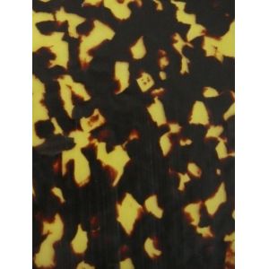 Cheap Black Yellow Tortoise Shell Veneer for Guitar Picks Wraps Patterned Celluloid Sheet for sale