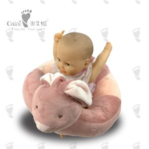 China Comfortable Safe Infant Sit Up Stuffed Bunny Shaped Chair 53cm on sale
