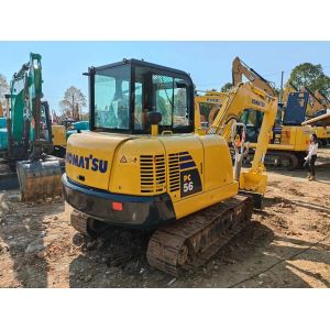 Komatsu PC56 Hydraulic Crawler Excavator Comfortable Operating Environment and