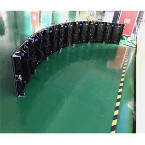 P3.91 Indoor Led Smd 2121 Curved Flexible Led Rental Display