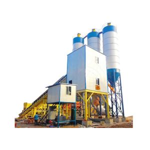 Belt Type Wet Mix Concrete Batch Plant Fixed Precast 90m3/H Concrete Mixing
